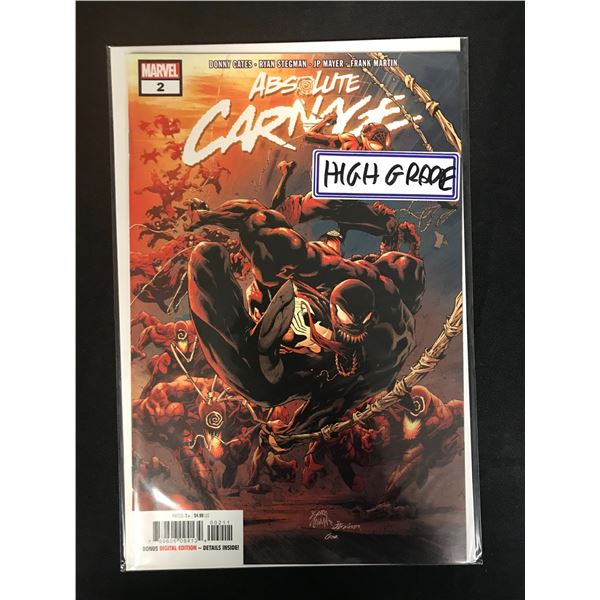 ABSOLUTE CARNAGE #2 (MARVEL COMICS) *HIGH GRADE*