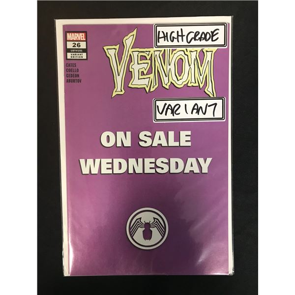 VENOM #26 (MARVEL VARIANT) LGY #191