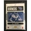 Image 2 : 2020 Absolute A.J. BROWN Absolute Burners Jersey Relic #12