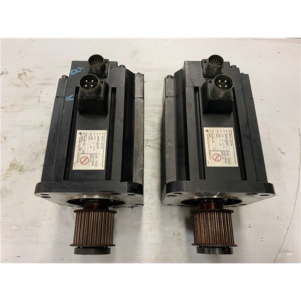 (2) Yaskawa #USAFED-20FB2T Motor