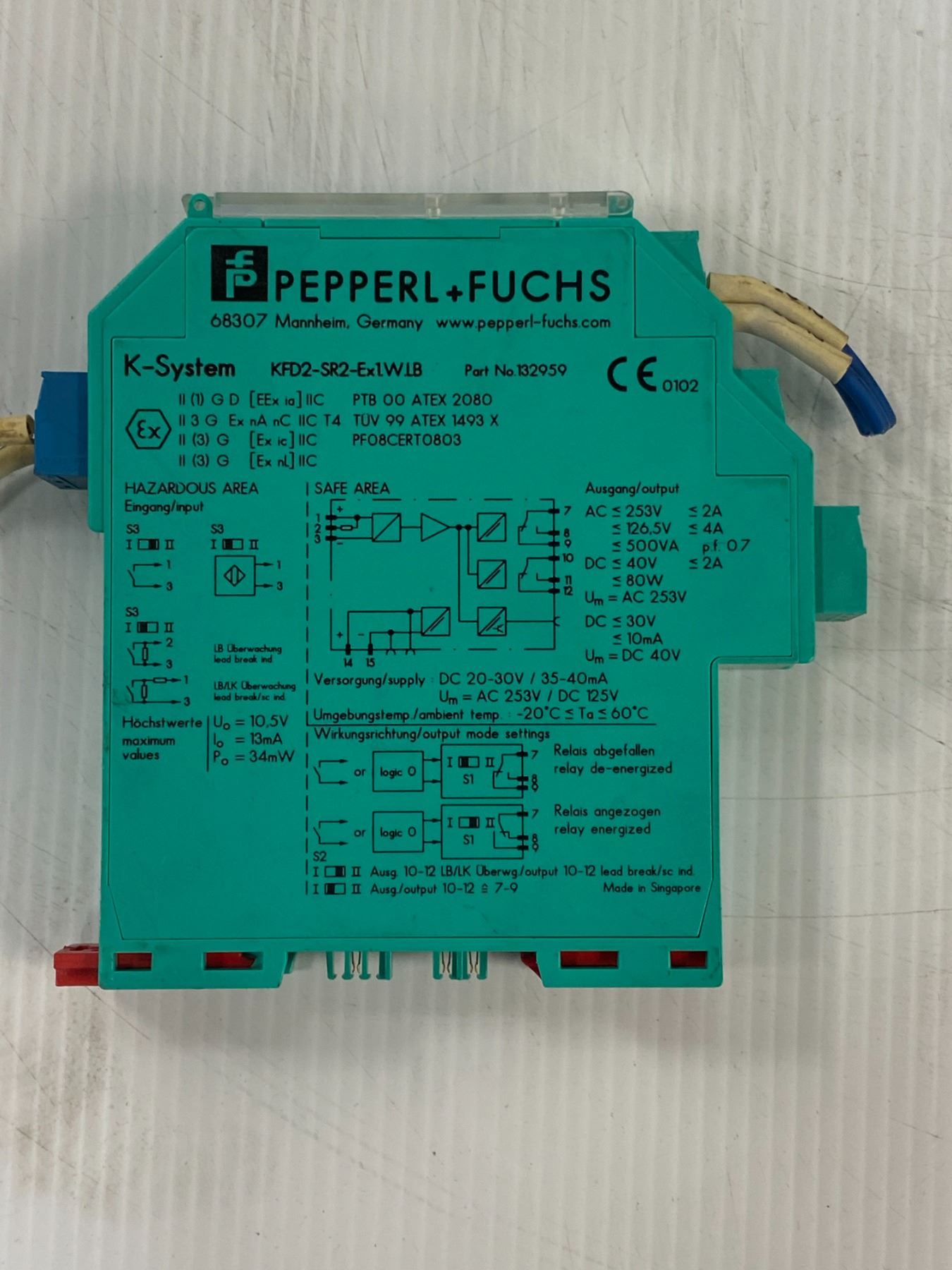 Lot of (30) Pepperl + Fuchs Modules (see pics for part numbers)