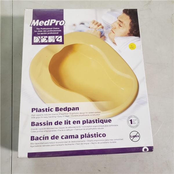 MedPro Plastic Bedpan
