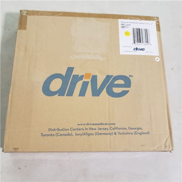 Drive Medical General Use Back Cushion 18"x17 "