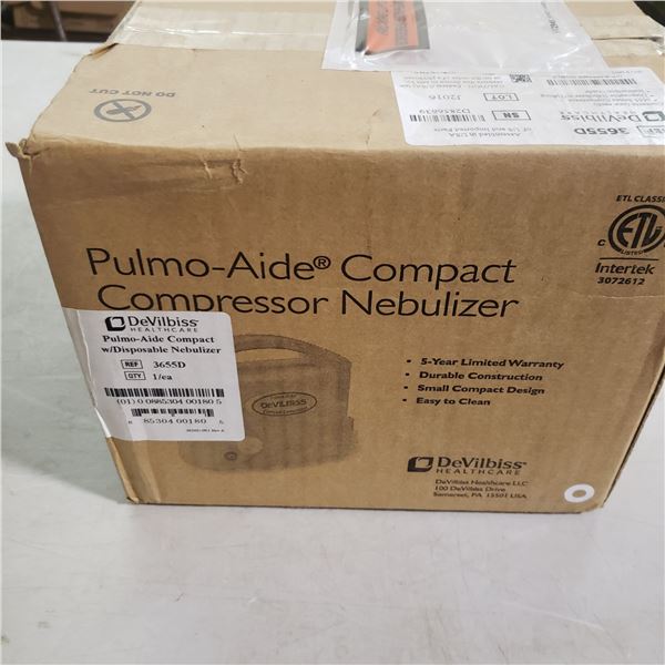 DeVilbiss Healthcare Pulmo-Aide Compact Compressor Nebulizer