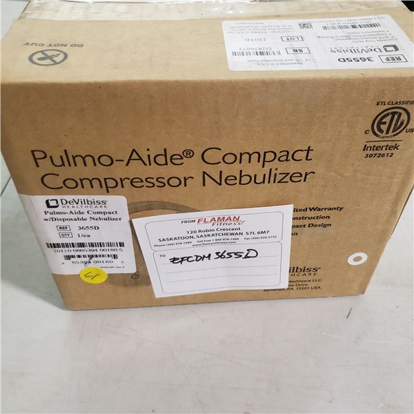 DeVilbiss Healthcare Pulmo-Aide Compact Compressor Nebulizer