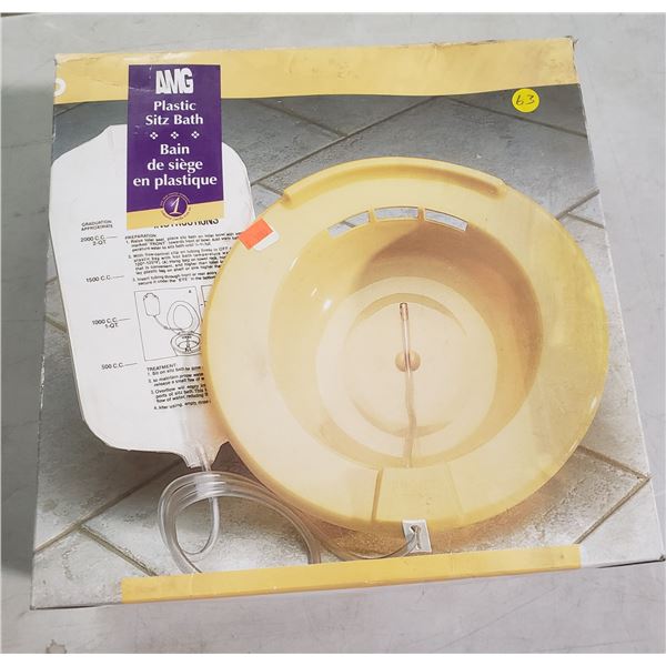 AMG Plastic Sitz Bath