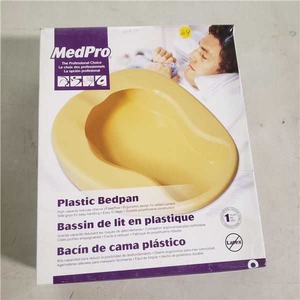 MedPro Plastic Bedpan
