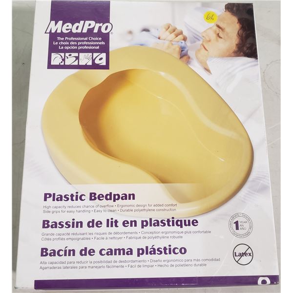 MedPro Plastic Bedpan