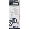 Image 4 : Drive Medical 5" Universal Walker Wheels