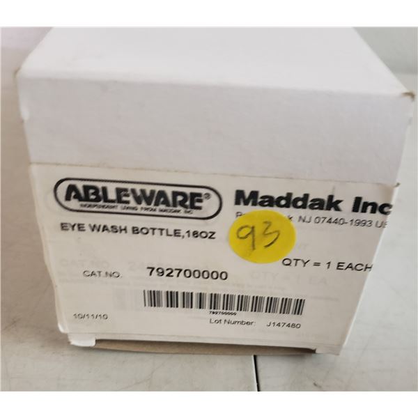 Ableware EyeWash Bottle 480ml SRP $9.90