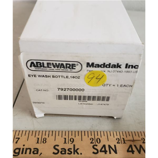 Ableware EyeWash Bottle 480ml SRP $9.90