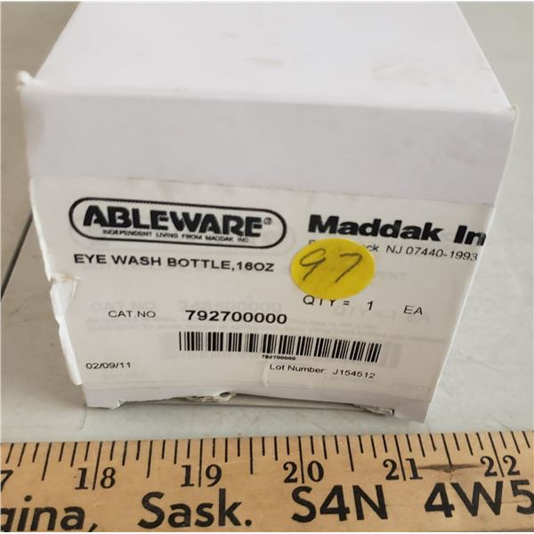 Ableware EyeWash Bottle 480ml SRP $9.90