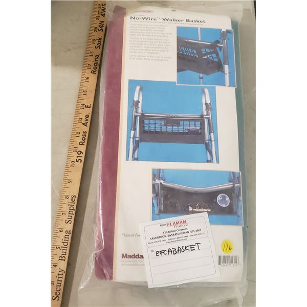 Ableware No Wire Walker Basket