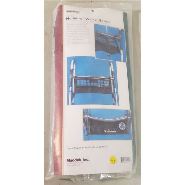 Ableware No Wire Walker Basket