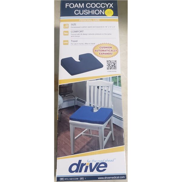 Drive Medical Foam Coccyx Cushion