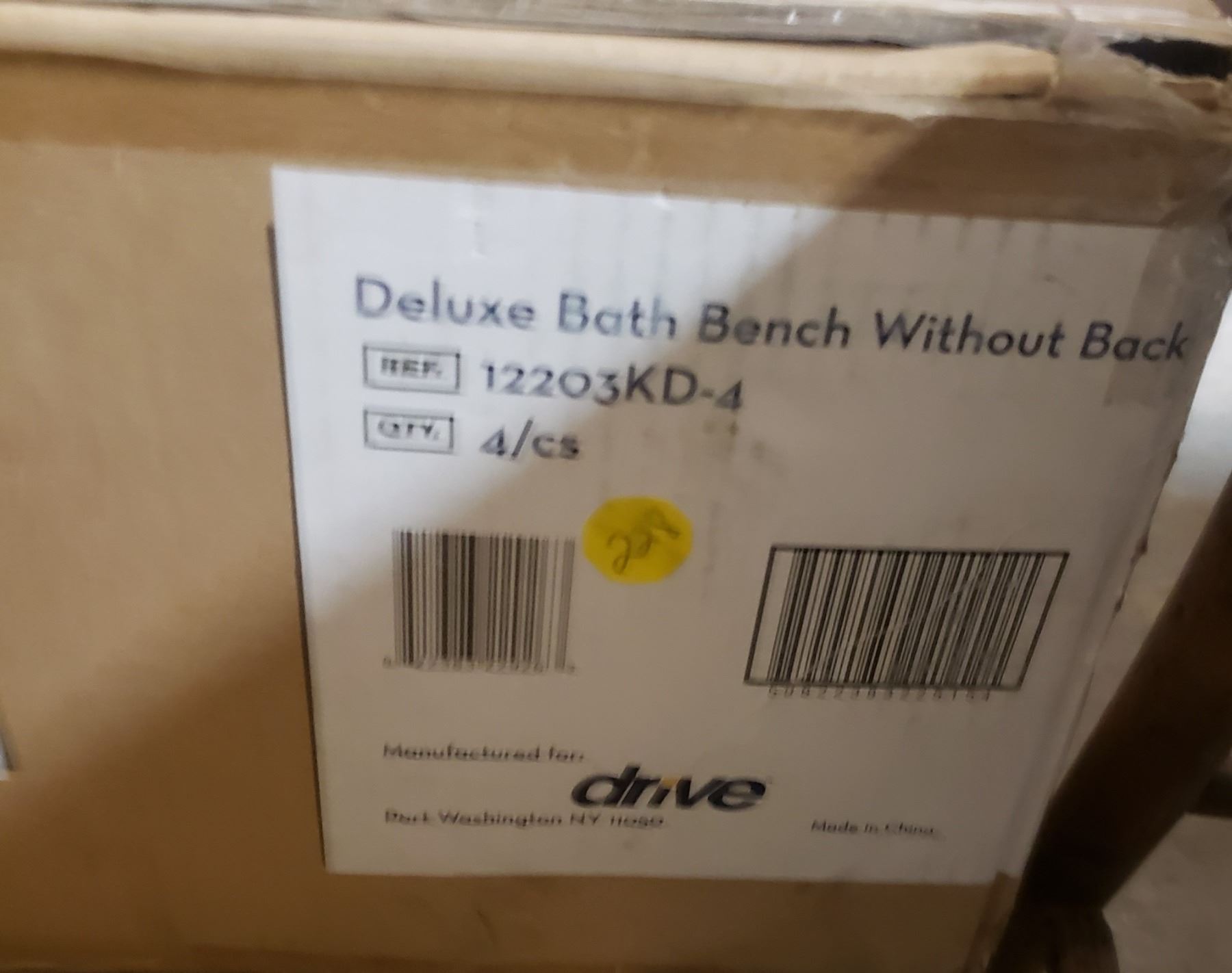 Drive Medical Deluxe Bath Bench Without Back Schmalz Auctions