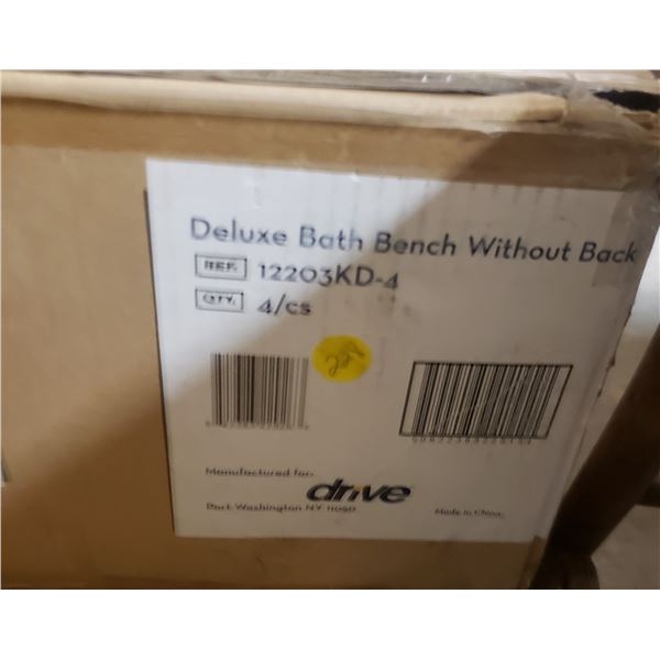 Drive Medical Deluxe Bath Bench Without Back