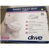 Image 1 : Drive Medical Raised Toilet Seat 4"