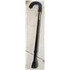 Image 1 : AMG Medical Round Handle Aluminum Cane Black
