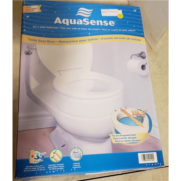 AquaSense Toilet Seat Riser 19.5"