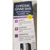 Image 2 : Drive Medical Chrome Grab Bar with Rotating Flange 18"