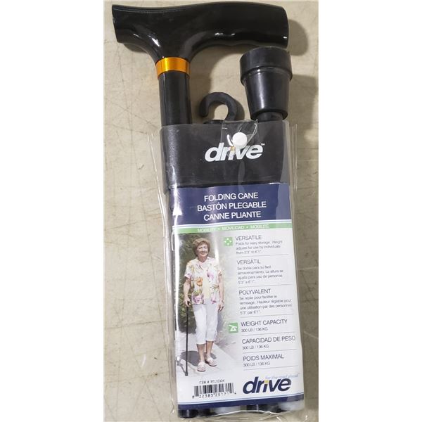 Cane Folding T-Handle Adjustment