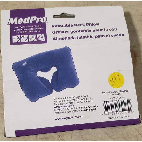 MedPro Inflatable Neck Pillow