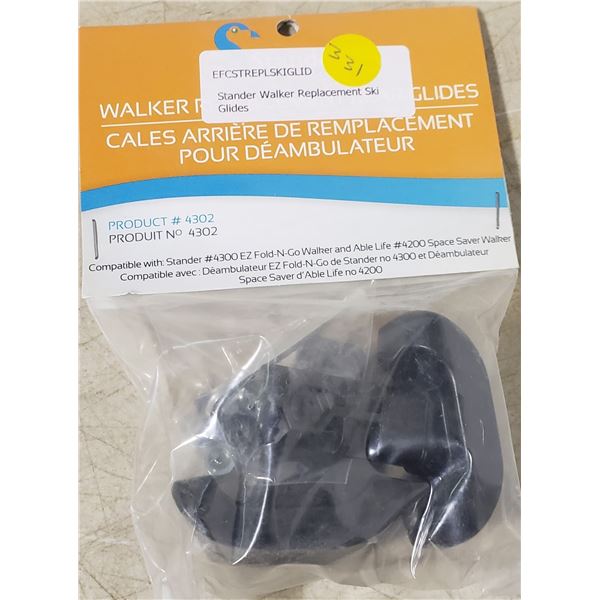 Stander Walker Replacement Ski Glides