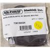Image 1 : Ableware Shoelaces Elastic 24" Brown