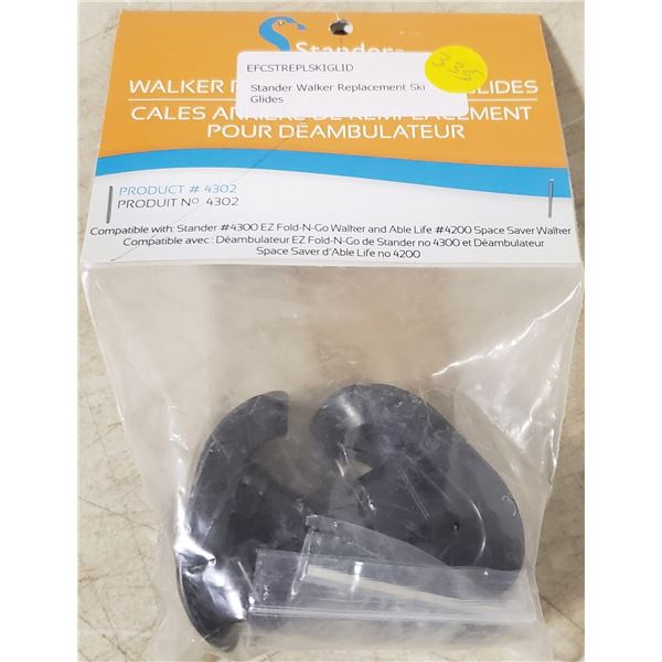 Stander Walker Replacement Ski Glides Schmalz Auctions