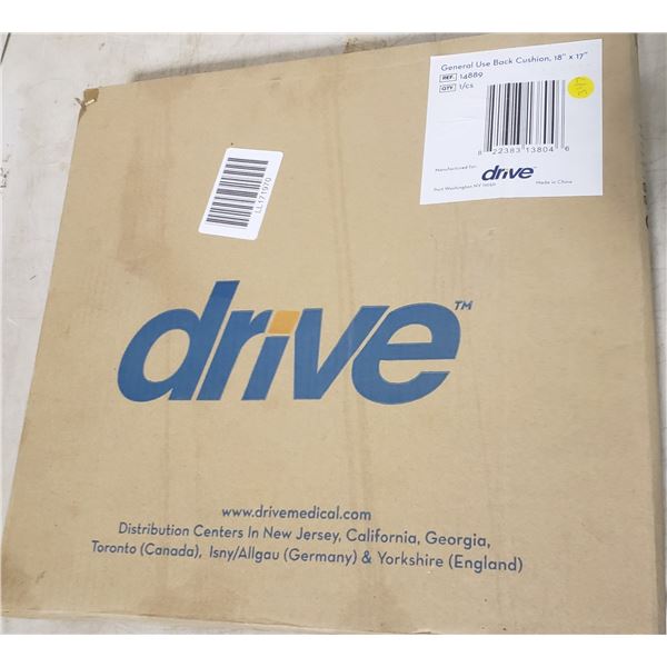 Drive Medical General Use Back Cushion 18"x17"