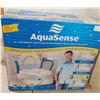 Image 1 : AquaSense 3-in-1 Contoure Raised Toilet Seat #770-618