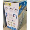 Image 3 : AquaSense 3-in-1 Contoure Raised Toilet Seat #770-618