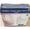 Image 1 : Drive Medical Raised Toilet Seat 6" With Lid