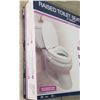 Image 3 : Drive Medical Raised Toilet Seat 2" With Lid