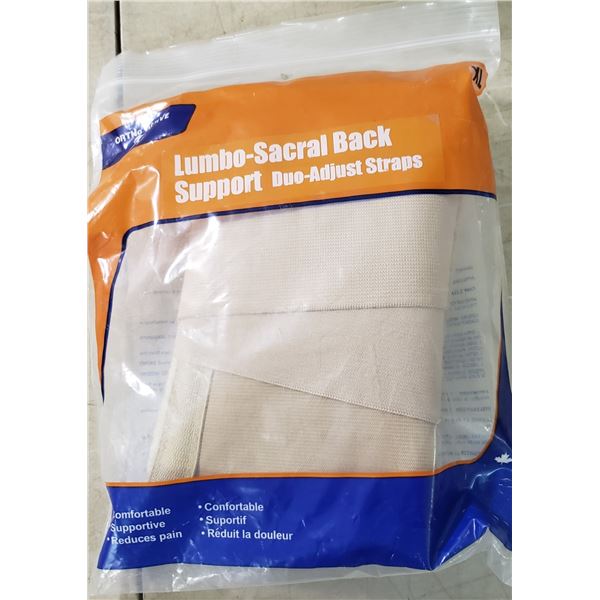 Ortho Active Lumbo-Sacral Back Beige XL SRP $66.50