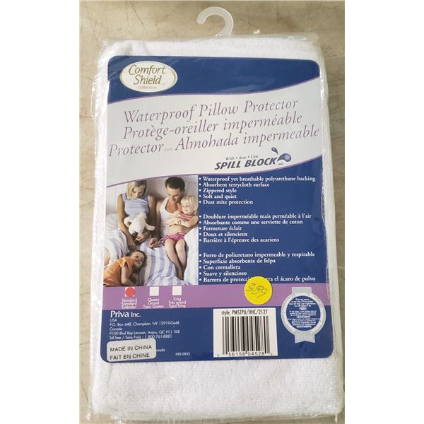 Priva Waterproof Pillow Protector