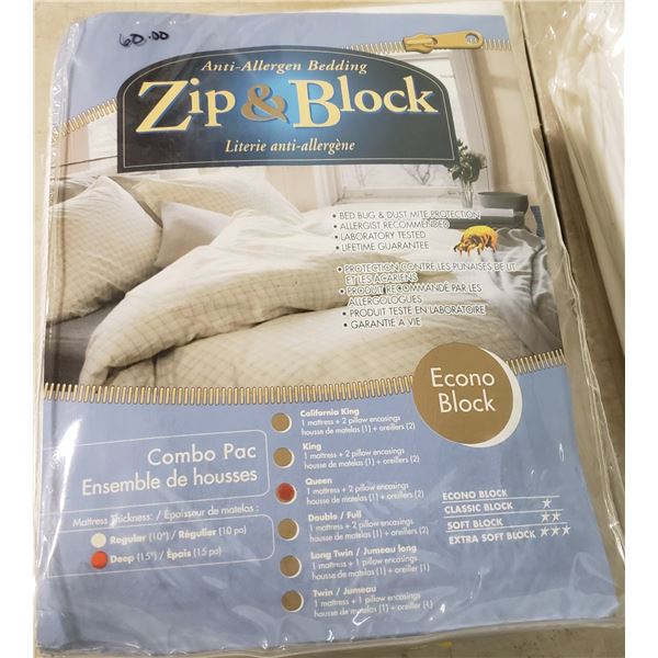 Zip & Block Anti-Allergen Econo Block SRP $60.00