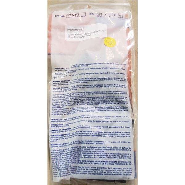 Ortho Active Contour Wrist Stablilizer Body flex Right - Small