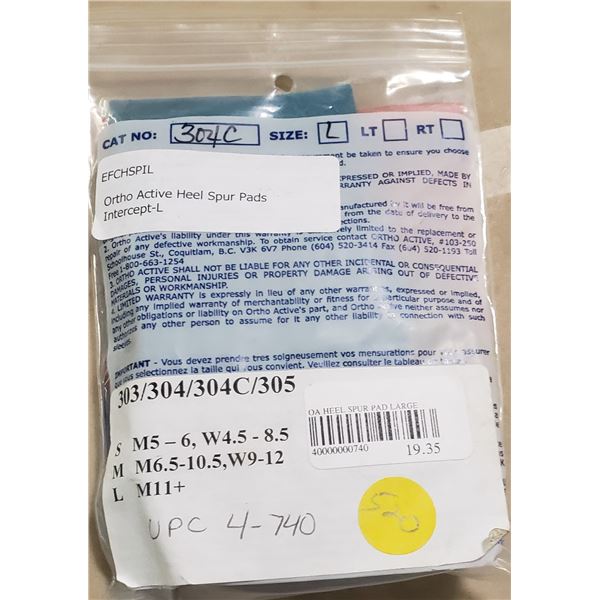 Ortho Active Heel Spur Pad Large SRP $19.35