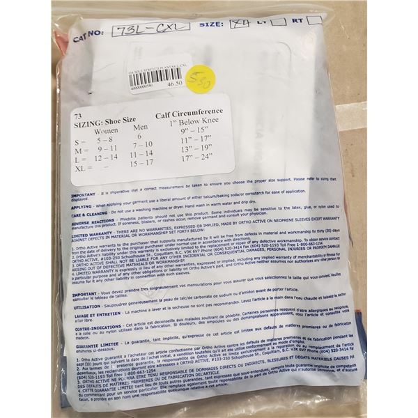 Ortho Active Sole Stretch Plantar L-CXL SRP $46.50