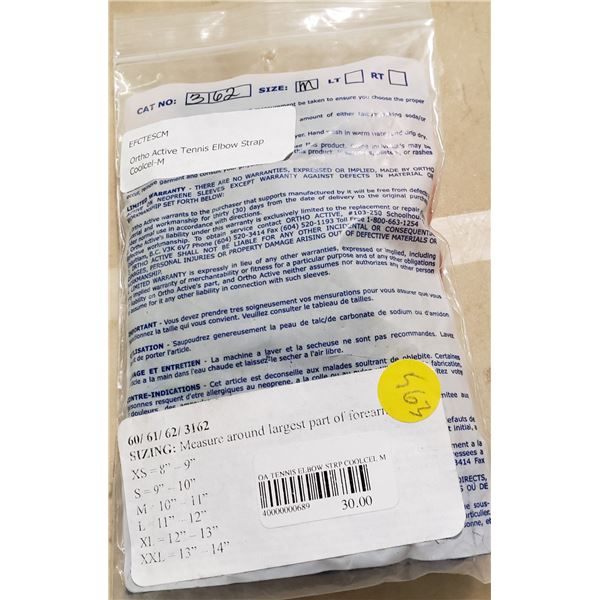 Ortho Active Tennis Elbow Strap Coolcel - M SRP $30.00