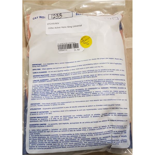Ortho Active Hemi Sling Universal SRP $31.50