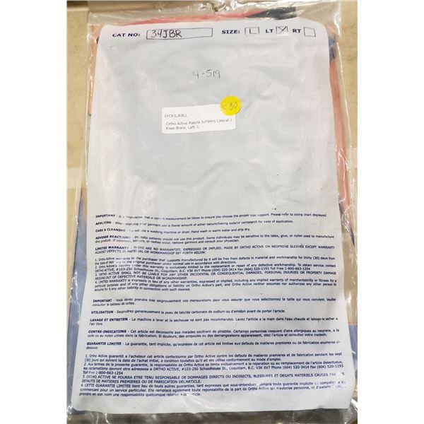 Ortho Active Patella Jumpers Lateral J Knee Brace Left - L