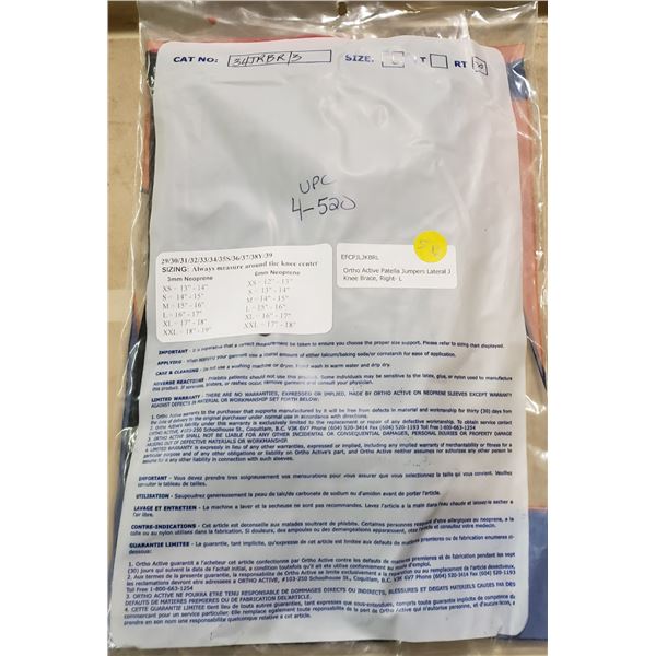 Ortho Active Patella Jumpers Lateral J Knee Brace Right - L