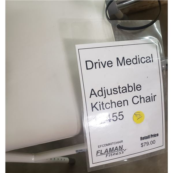 Drive Medical Adjustable Kitchen Chair SRP $79.00