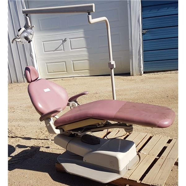 ADEC 1221 dental chairs with o/h 6300 light