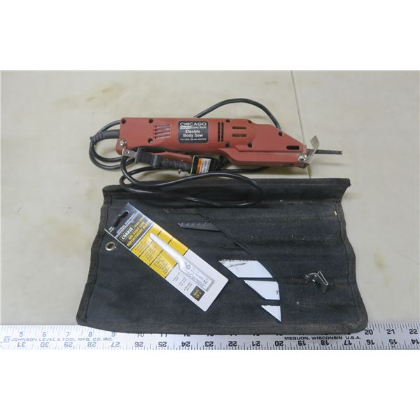Chicago Electric Body Saw w/ Blades