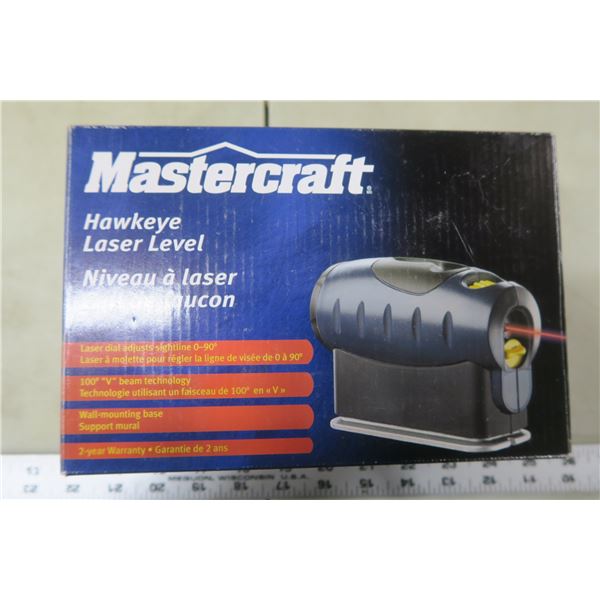 Mastercraft Hawkeye Laser Level NIB