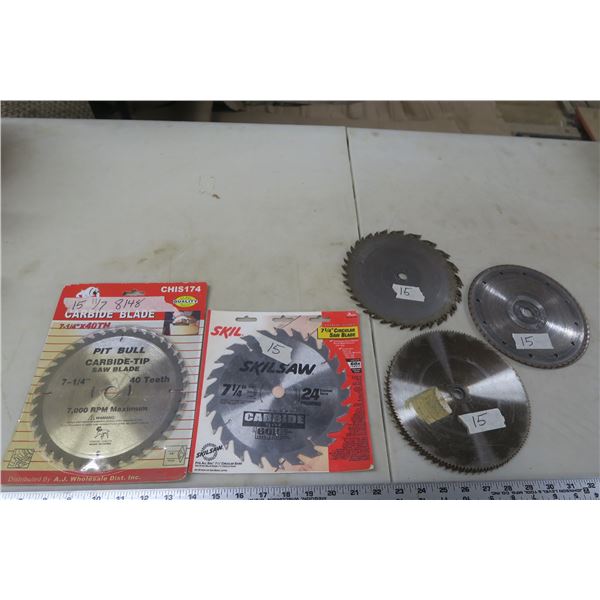Many Circular Saw Blades